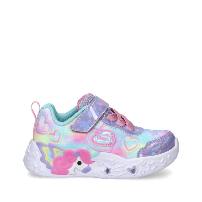 Skechers Unicorn Charmer klittenbandschoenen – Paars