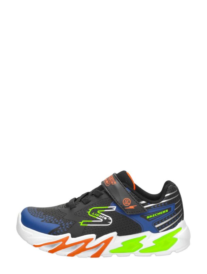 Skechers S Lights: Flex-glow Bolt – Zwart