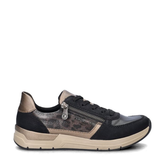 Rieker lage sneakers – Zwart