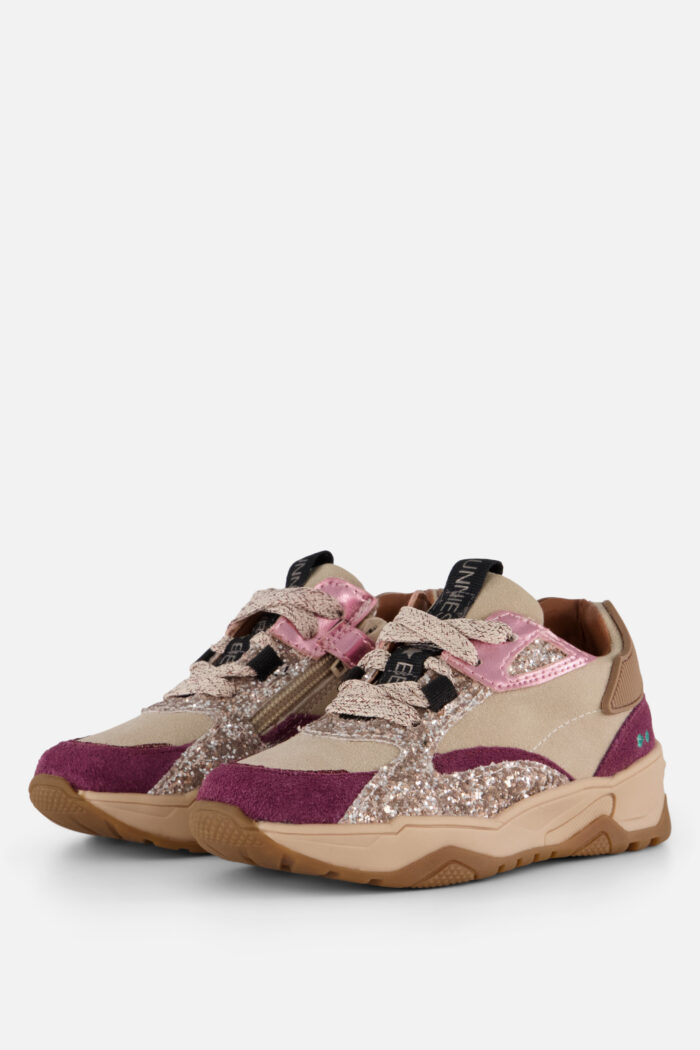 Bunnies JR BunniesJR Ciske Chunky Sneakers bordeaux Leer