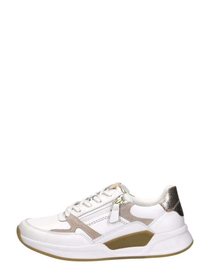 Gabor Rollingsoft lage sneakers – Wit