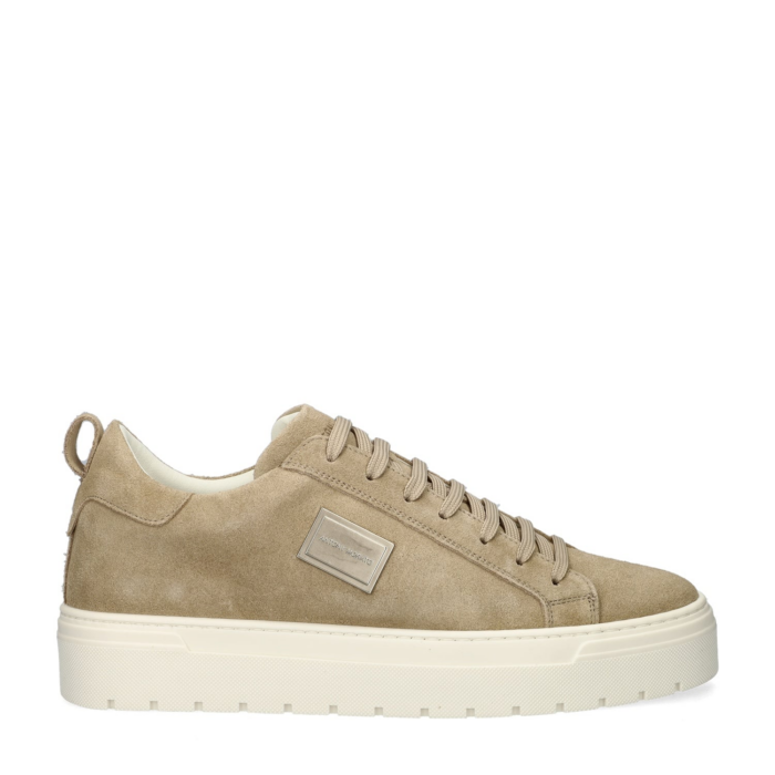 Antony Morato Metal Bold lage sneakers – Beige