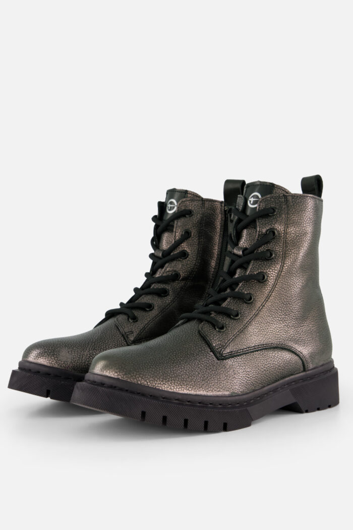 tamaris Veterboots zilver Textiel