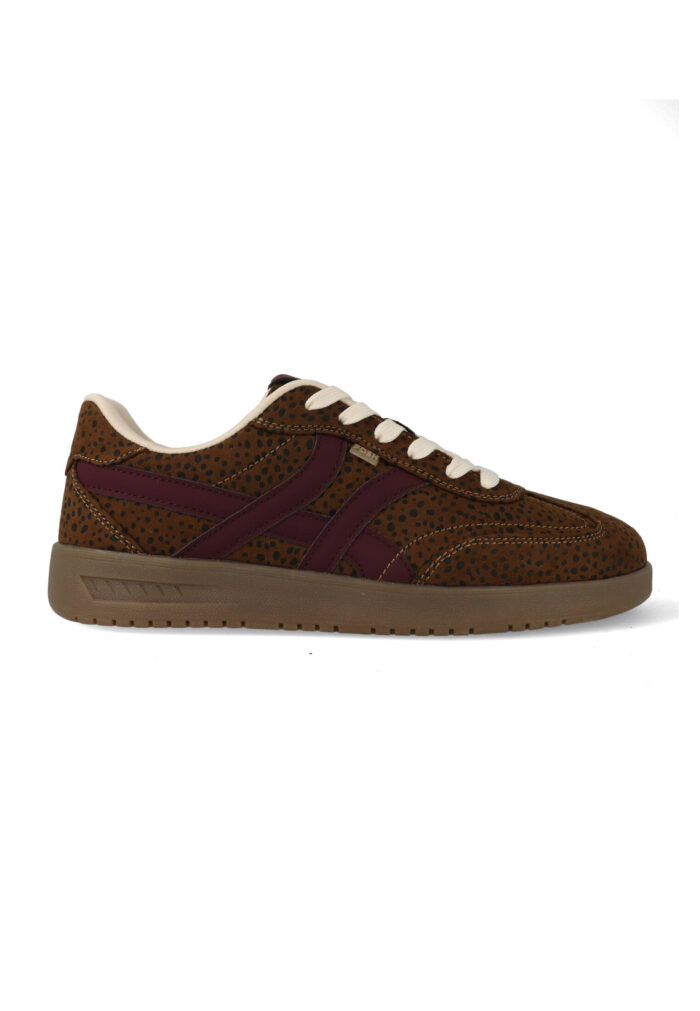 Posh by Poelman Sneakers Megan 45 Bruin / Bordeaux Rood