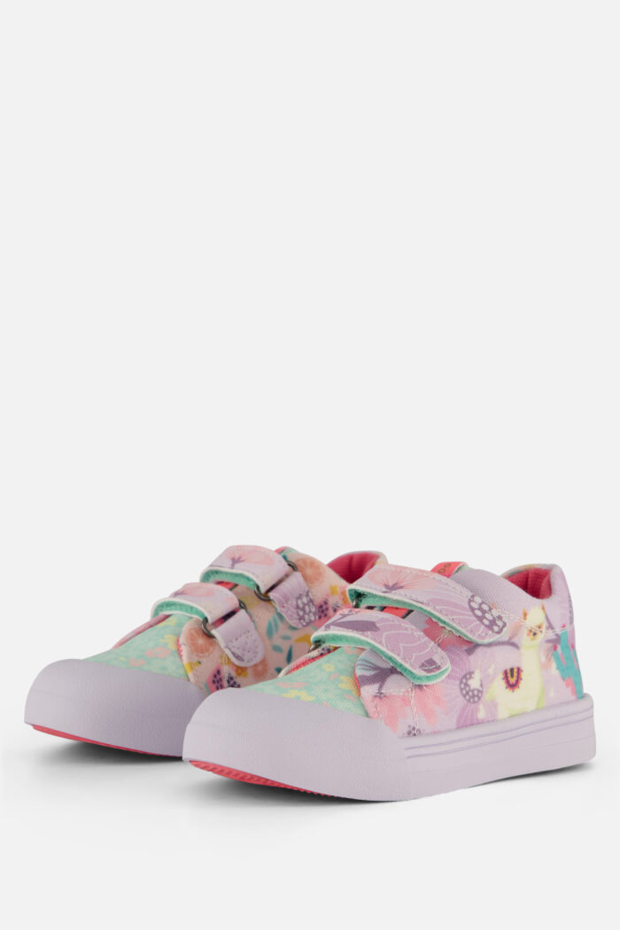 Go Bananas Go Bananas Alpaca Sneakers paars Canvas