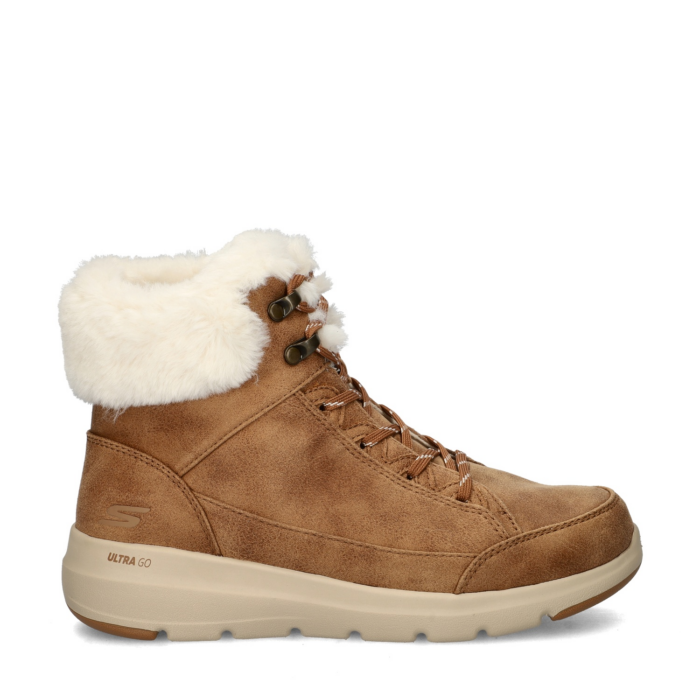 Skechers Glacial Ultra Go veterboots – Cognac