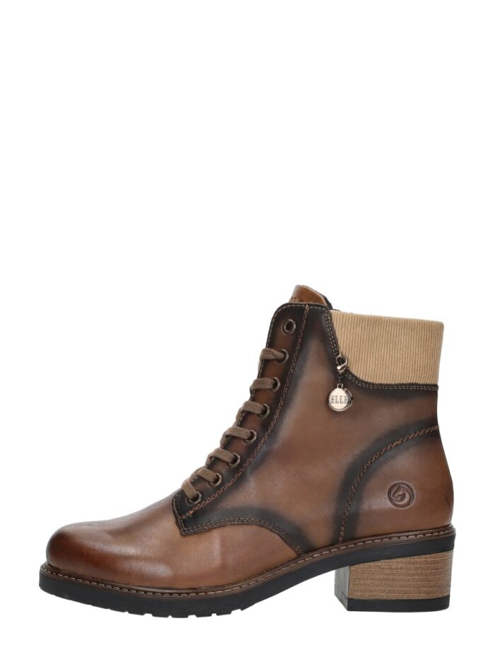 Remonte Veterschoenen Hak – Cognac