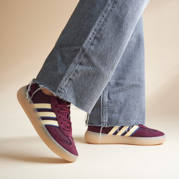 Adidas Barreda Decode Sneakers rood Synthetisch – Bordeaux