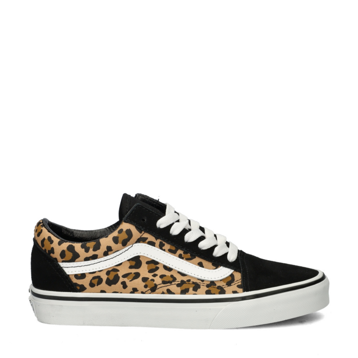 Vans Old Skool Animal lage sneakers – Zwart