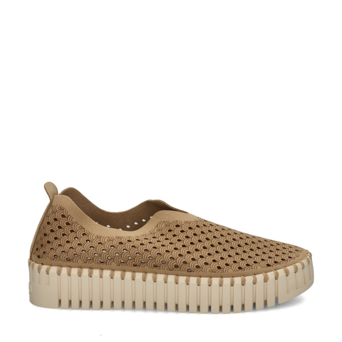 Ilse Jacobsen Tulip Platform instapschoenen – Cognac