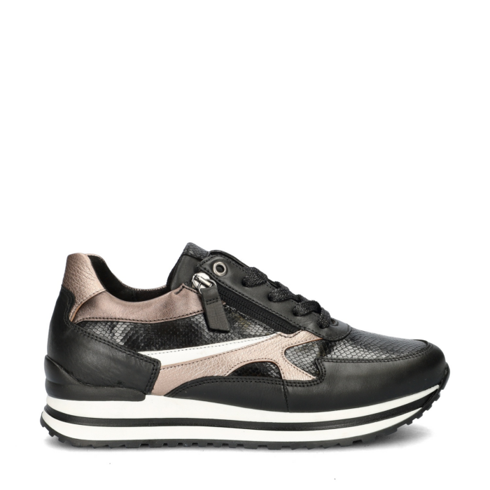 Gabor Comfort Optifit lage sneakers – Zwart