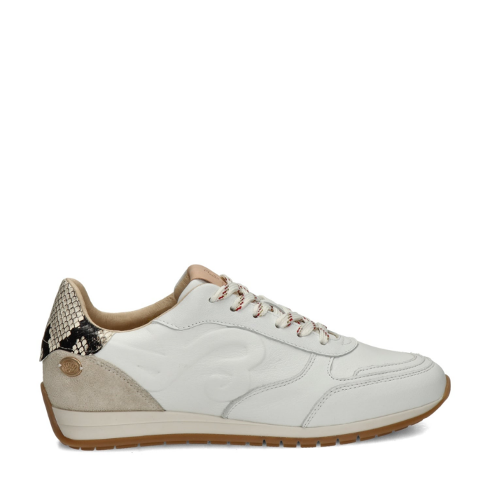 Fred de la Bretoniere Vlora Sign lage sneakers – Wit