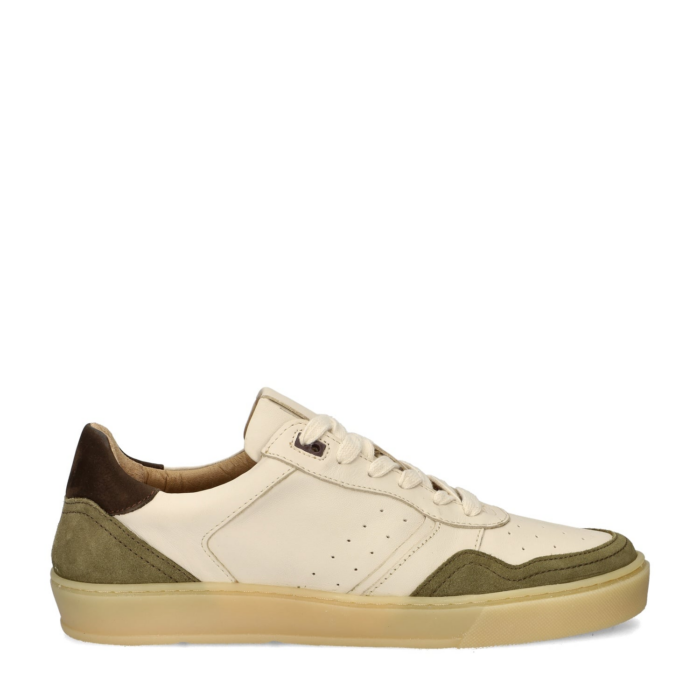 Nelson lage sneakers – Beige