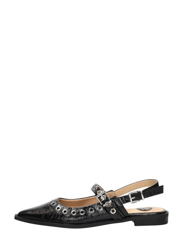 Sub55 Slingback Zwartlak – Zwart lak