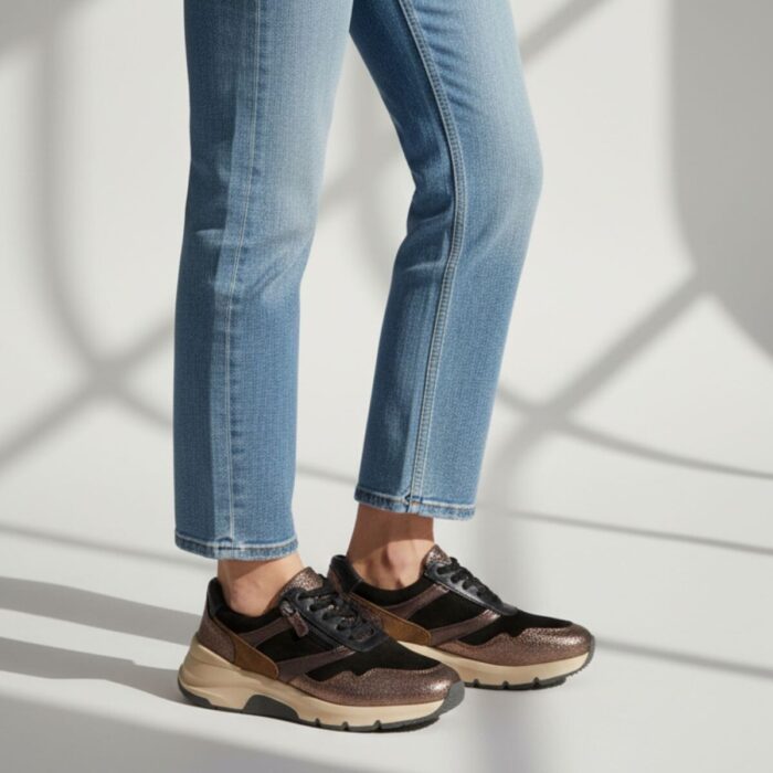 Feyn Jasmin 26 Sneakers brons Suède