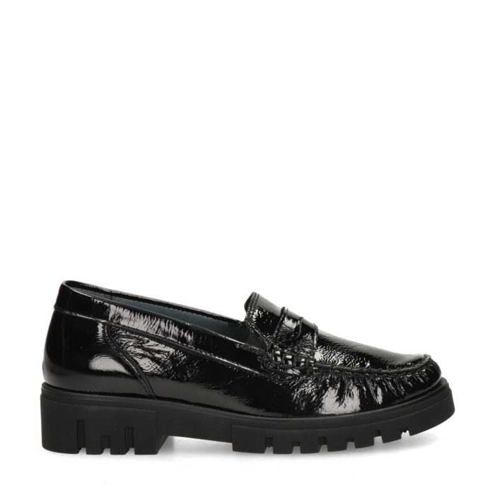 Waldläufer H-Serena mocassins & loafers – Zwart