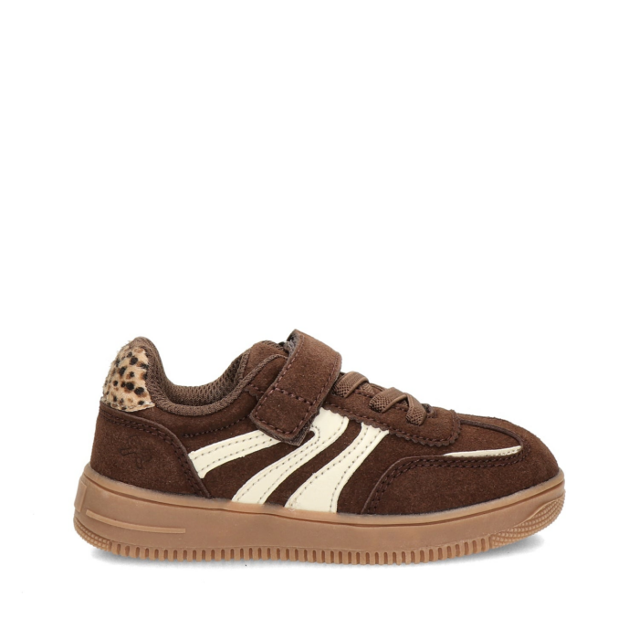 Nelson Kids lage sneakers – Bruin