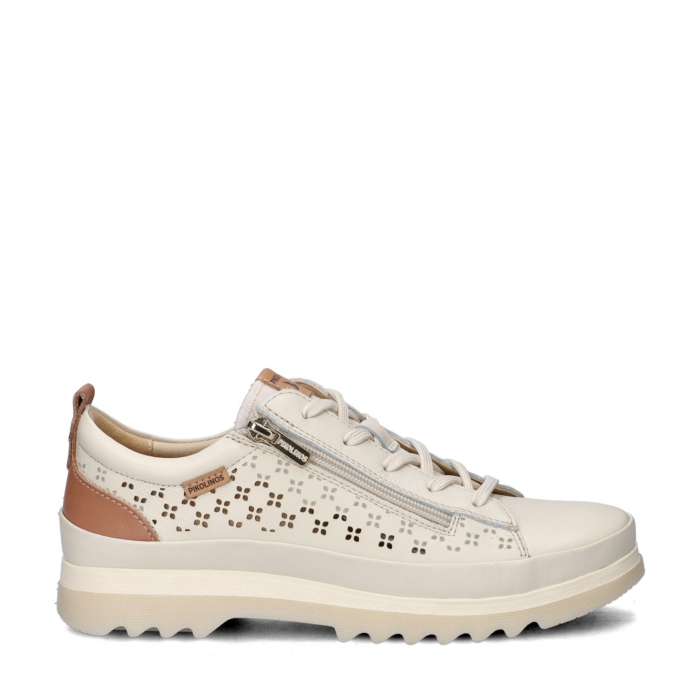 Pikolinos Vigo lage sneakers – Ecru