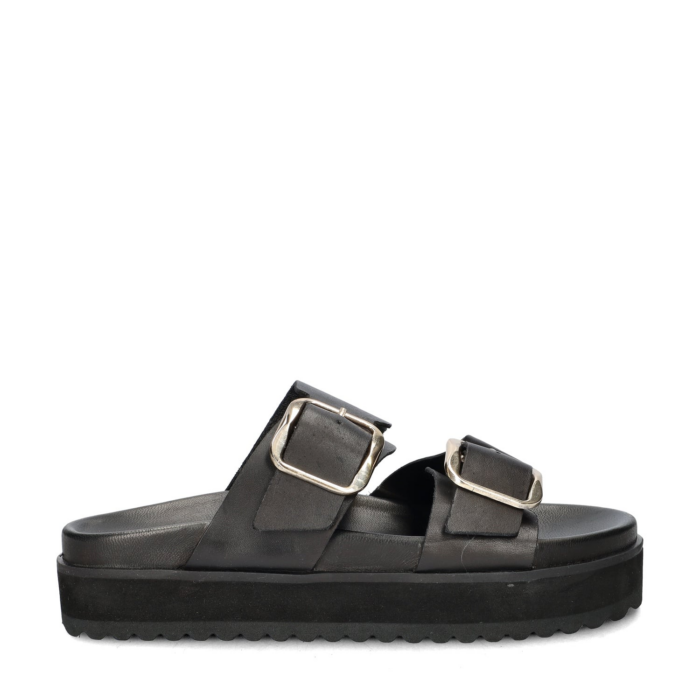 Nelson slippers – Zwart