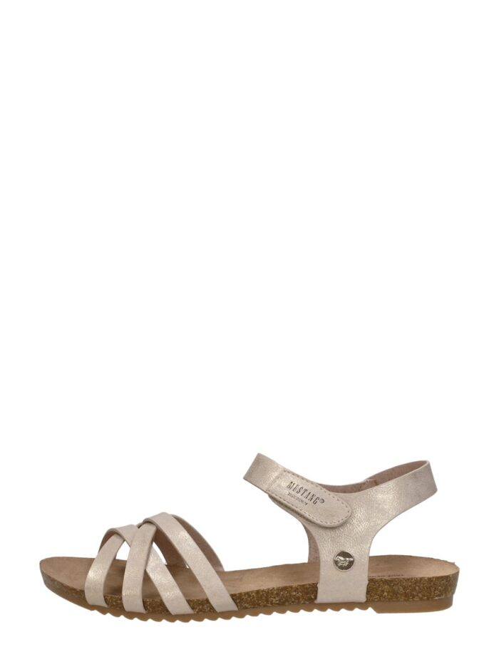 mustang Sandalen Plat – Goudkleur