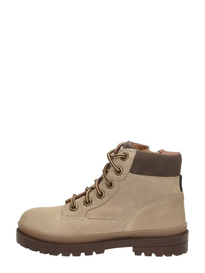Keq Veterschoenen Hoog – Beige
