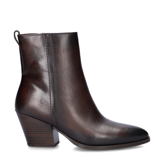 Nelson rits- & gesloten boots – Bruin