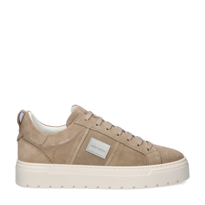Antony Morato Metal Moose lage sneakers – Beige