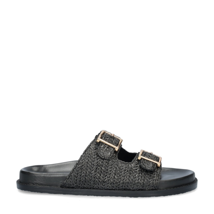 Nelson sandalen – Zwart