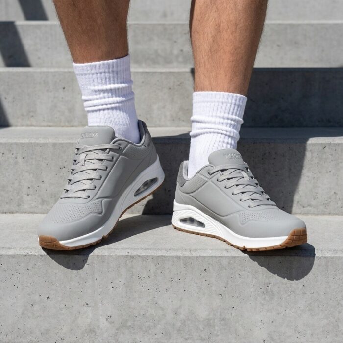 Skechers Uno Suited On Air Sneakers grijs