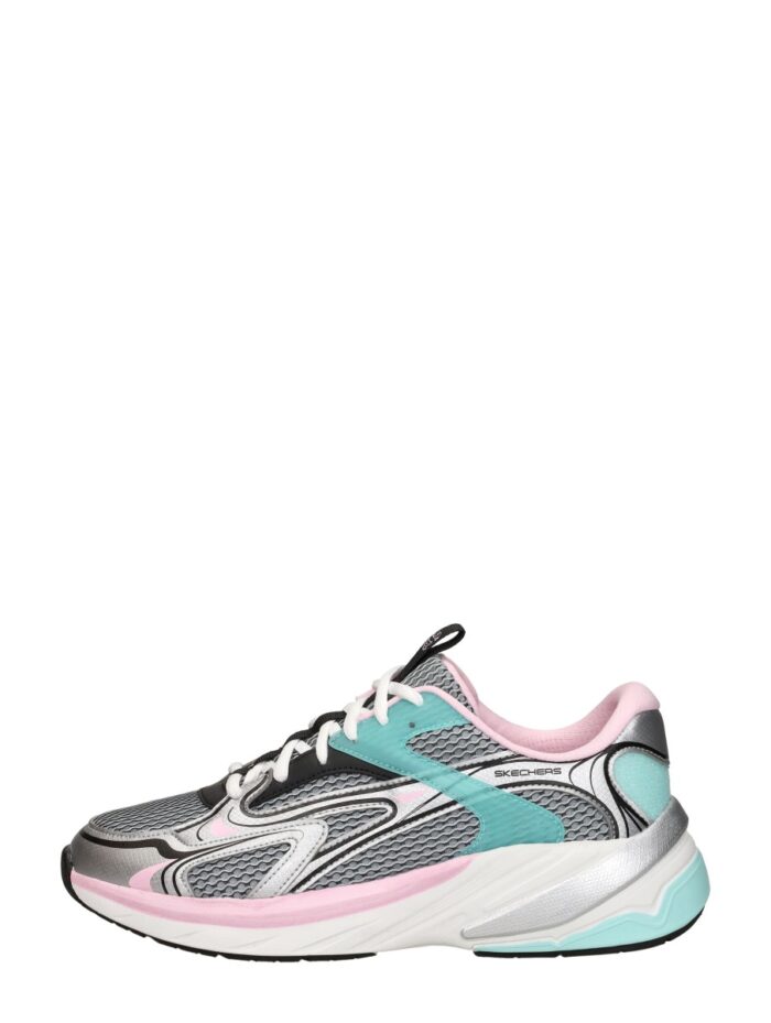 Skechers S2K Sneakers zilver Synthetisch