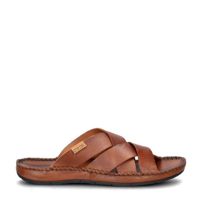 Pikolinos Tarifa slippers – Cognac