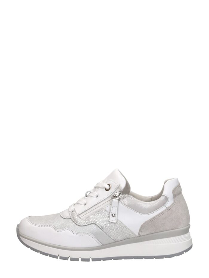 Gabor Sneakers Laag Met Stretch – Wit