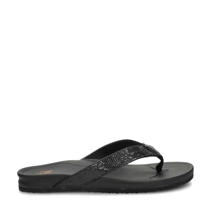 Nelson slippers – Zwart