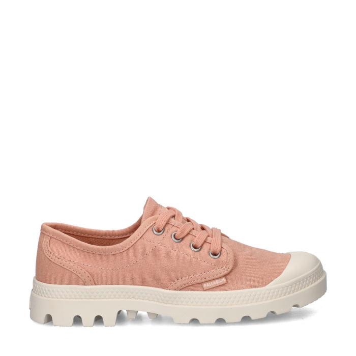 Palladium Pampa Oxford lage sneakers – Roze