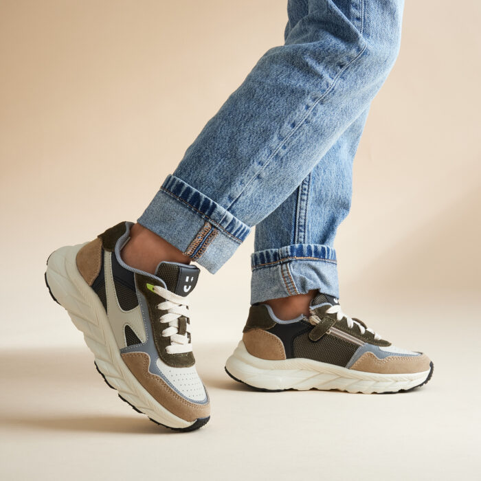 Muyters Sneakers taupe Leer