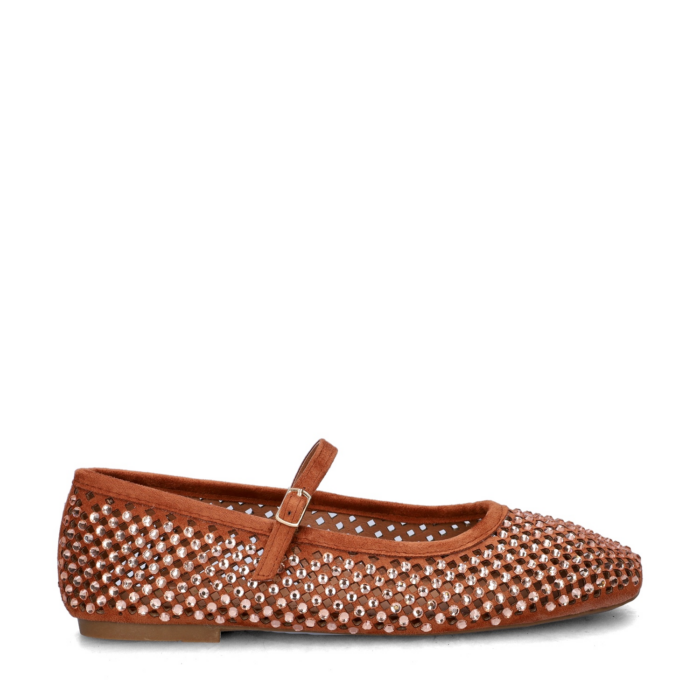 Nelson ballerinas & instappers – Cognac
