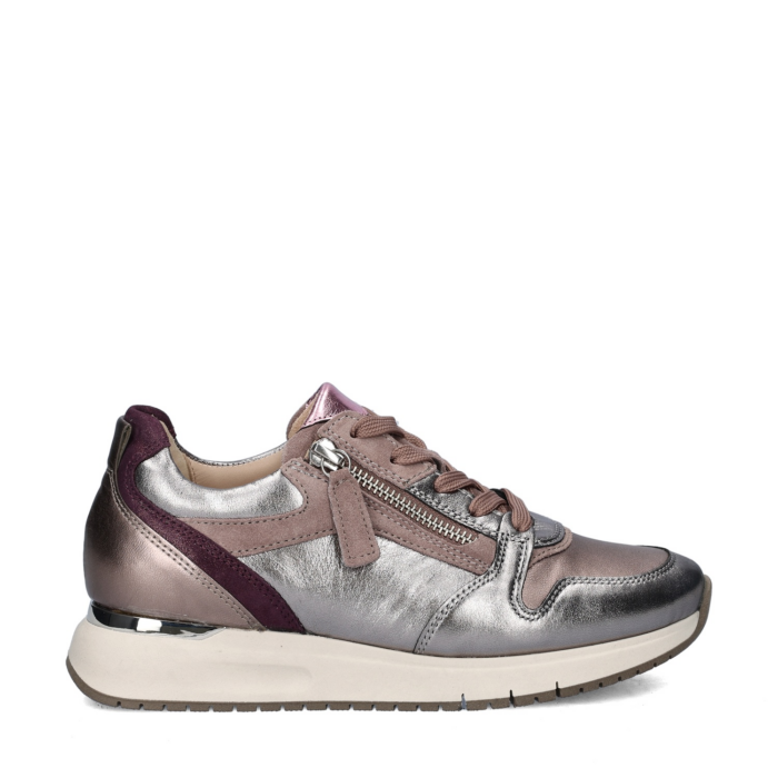 Gabor lage sneakers – Zilver