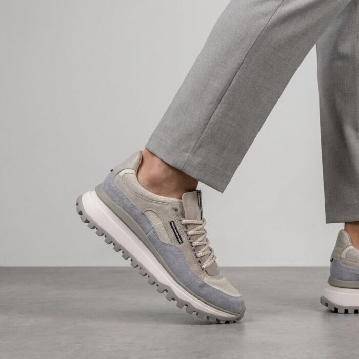 Floris van Bommel Floris van Bommel De Gripper Sneakers blauw Suéde