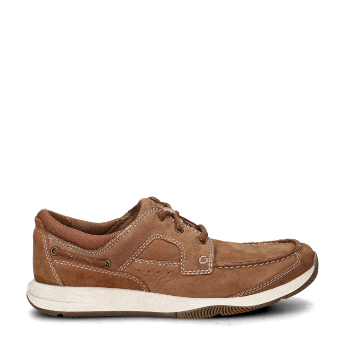 Clarks Sailview Lace mocassins & loafers – Cognac