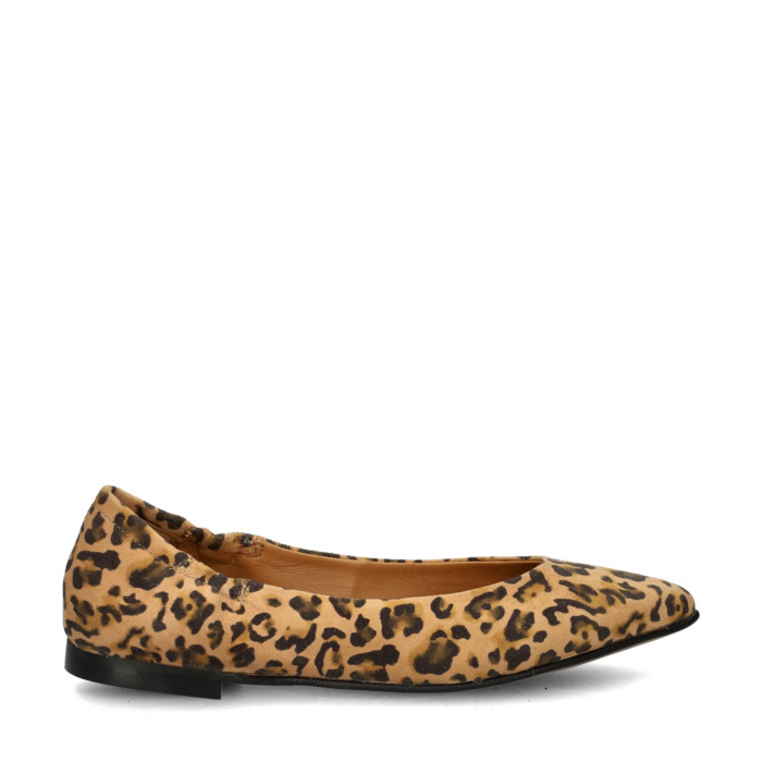 Nelson ballerinas & instappers – Bruin