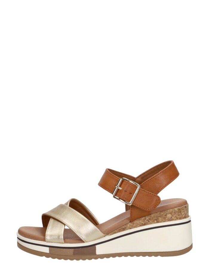 Sub55 Sandalen Hak – Cognac