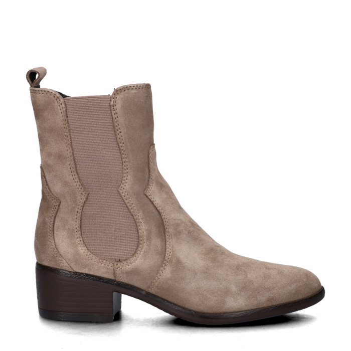 Nelson rits- & gesloten boots – Bruin
