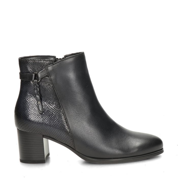 Gabor Enkellaarsjes rits- & gesloten boots – Zwart