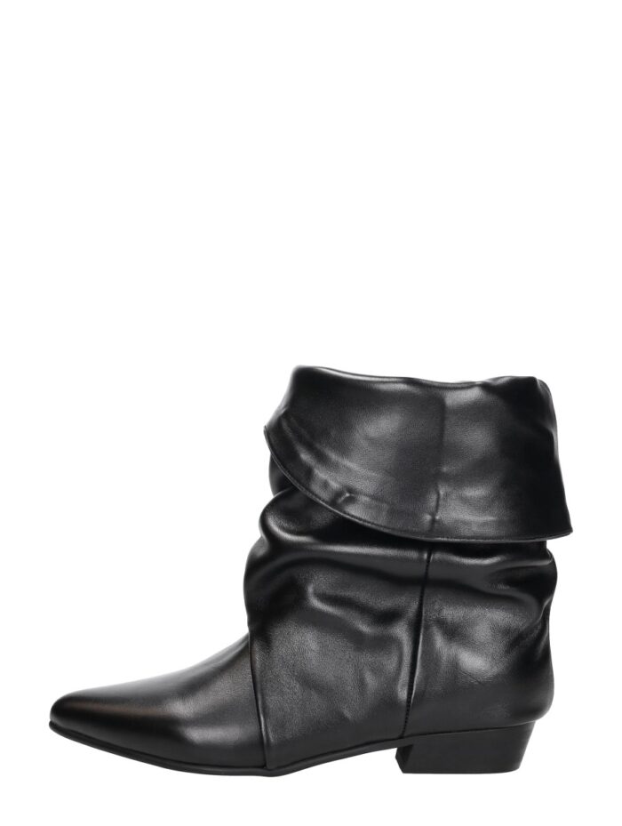 Shoecolate Enkellaarsjes Hak – Zwart