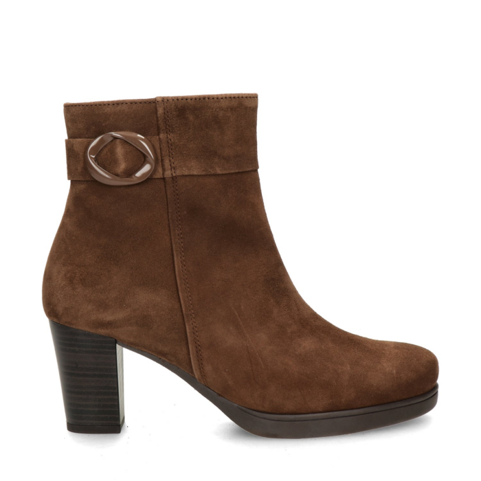 Gabor Comfort enkellaarsjes – Cognac