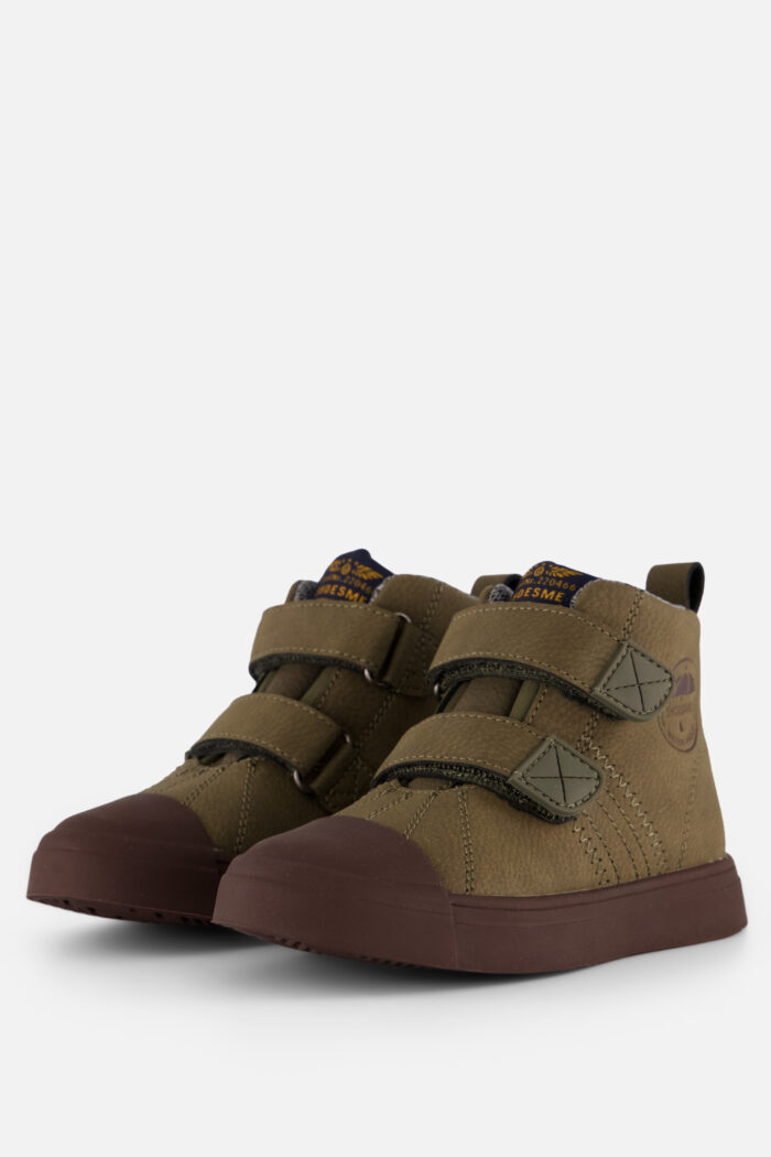 Shoesme Sneakers groen Leer