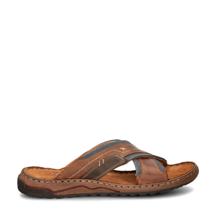 Nelson slippers – Cognac