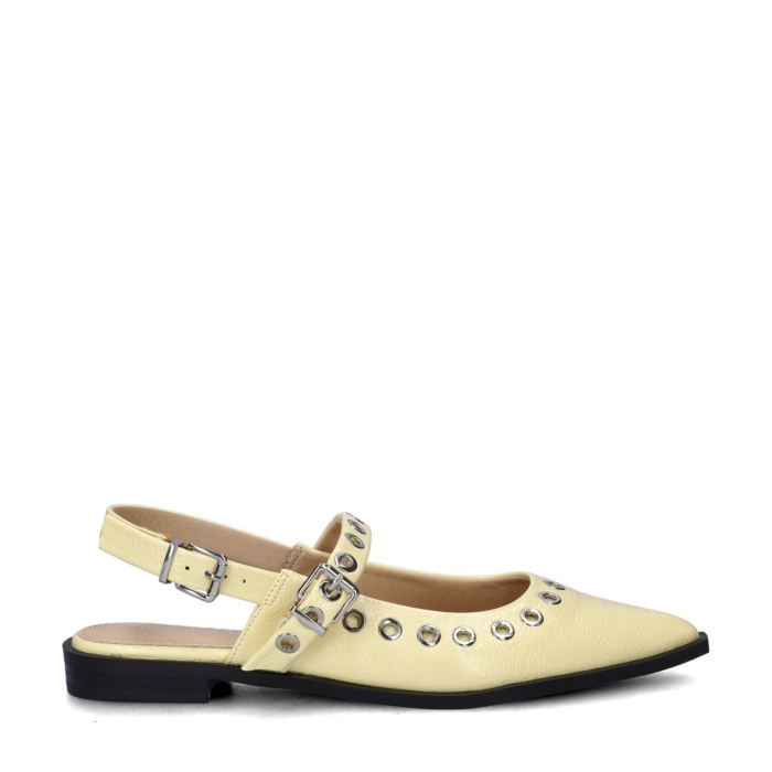 Nelson ballerinas & instappers – Geel