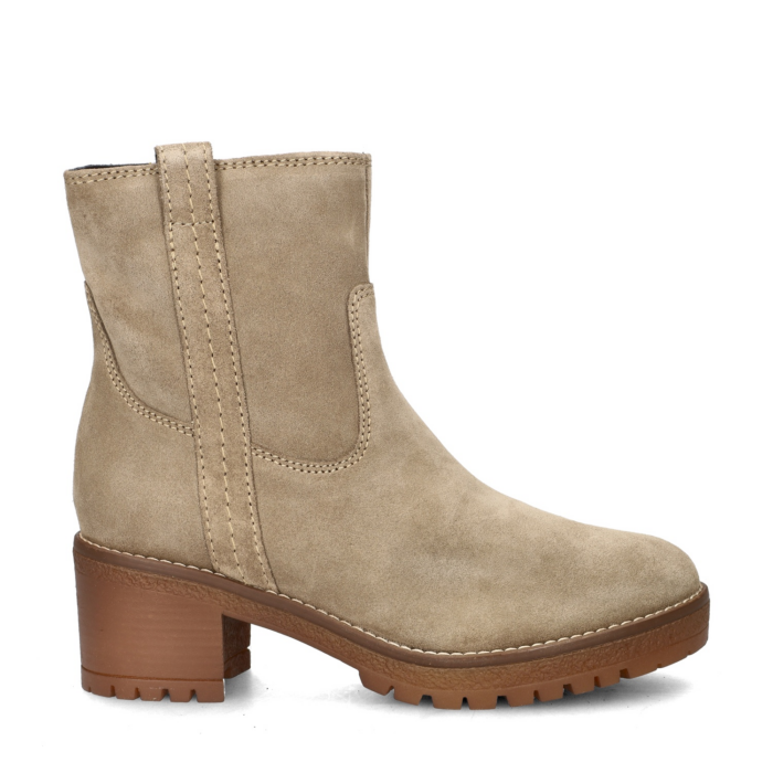 Nelson rits- & gesloten boots – Bruin