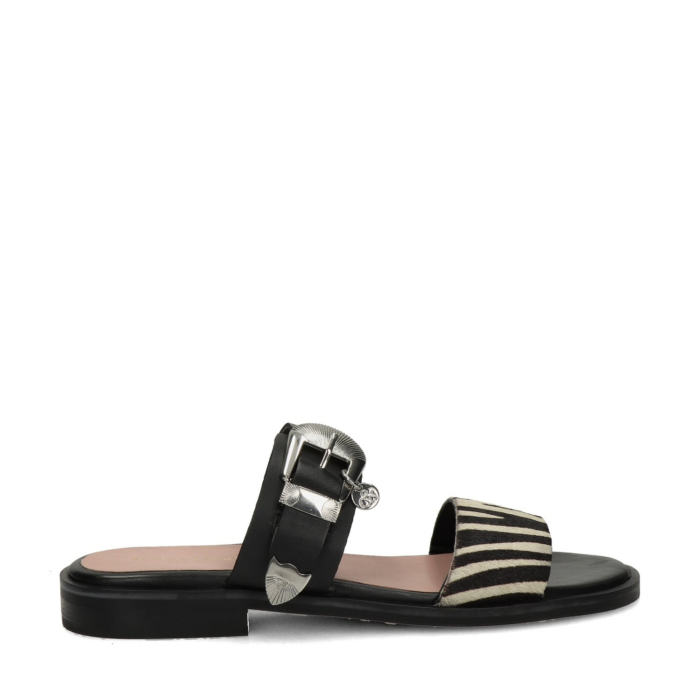 Scotch & Soda Nancy slippers – Zwart